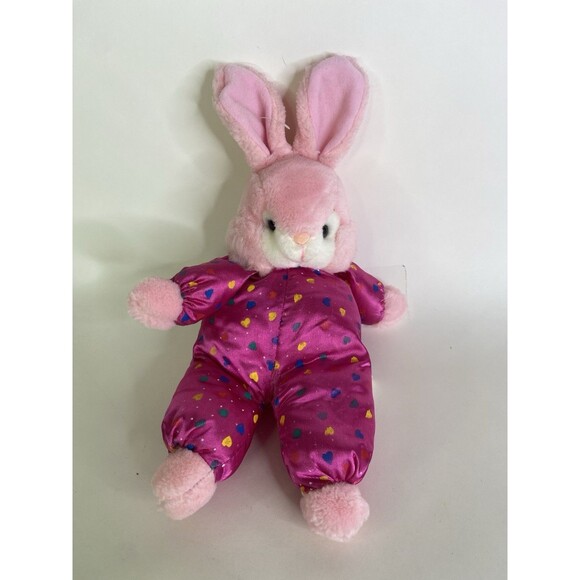 Vintage Steven Smith Bunny Rabbit Pink Easter Plush Stuffed...